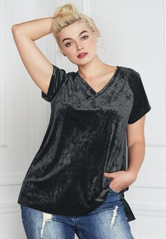 Crushed Velour Tee
