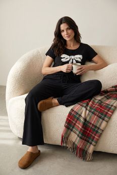 100% Cotton Jersey Slub Scoopneck Short Sleeve Graphic Tee