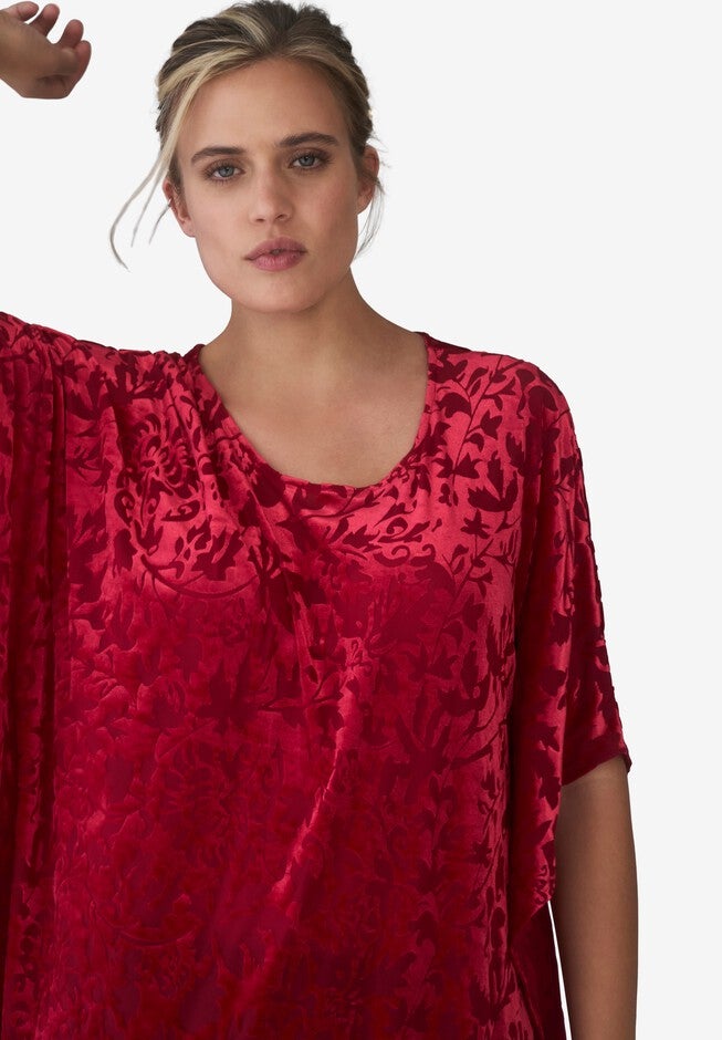 Burnout Velvet Tunic, , alternate image number 2