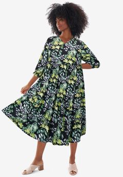 Empire Waist Midi Dresses