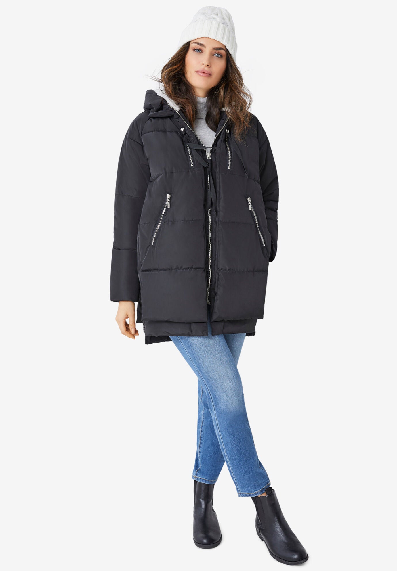 Multi Pocket Puffer Roaman s