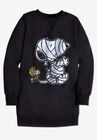 Peanuts Long-Sleeve Fleece Sweatshirt Black Mummy Snoopy, , alternate image number null