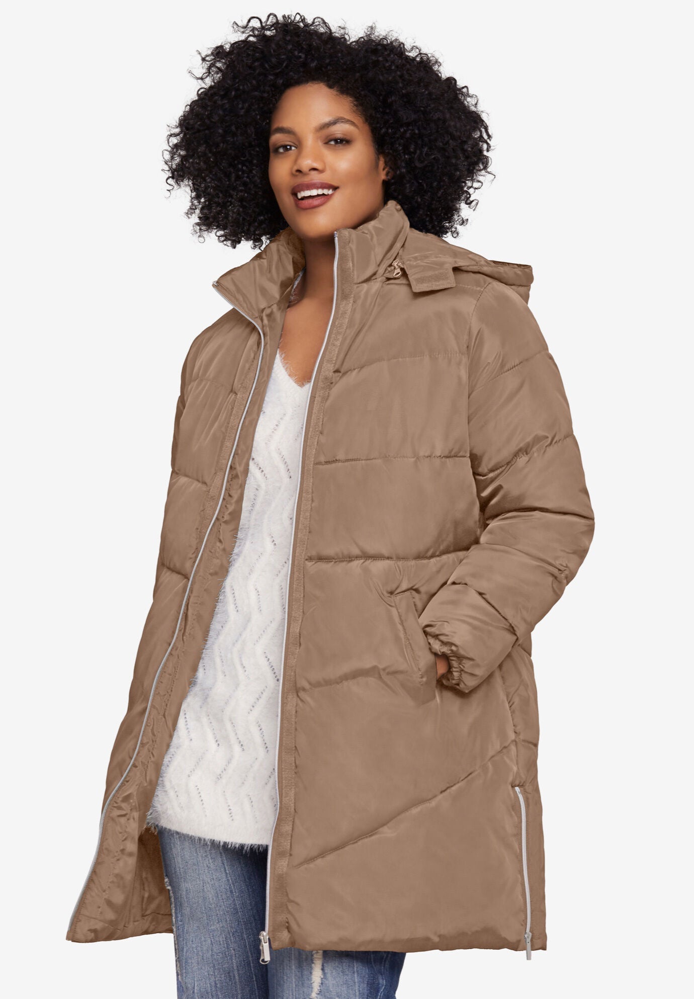 roamans plus size coats