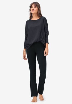 Stretch Bootcut Sleep Pants