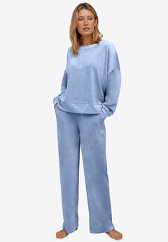 Plus Size Velour Pants