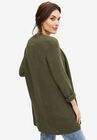 Open Front Waffle Cardigan, , on-hover image number null