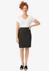 Pencil Skirt, BLACK, hi-res image number null