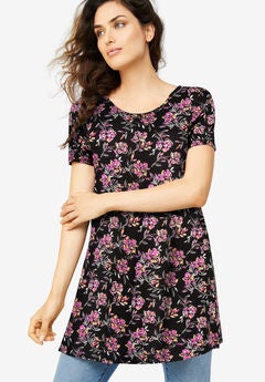 Side Slit A-Line Tunic