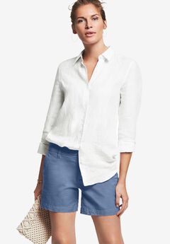 Stretch Chino Mid-rise Shorts