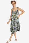 Bali Point Hem Dress, MULTI PRINT, hi-res image number null