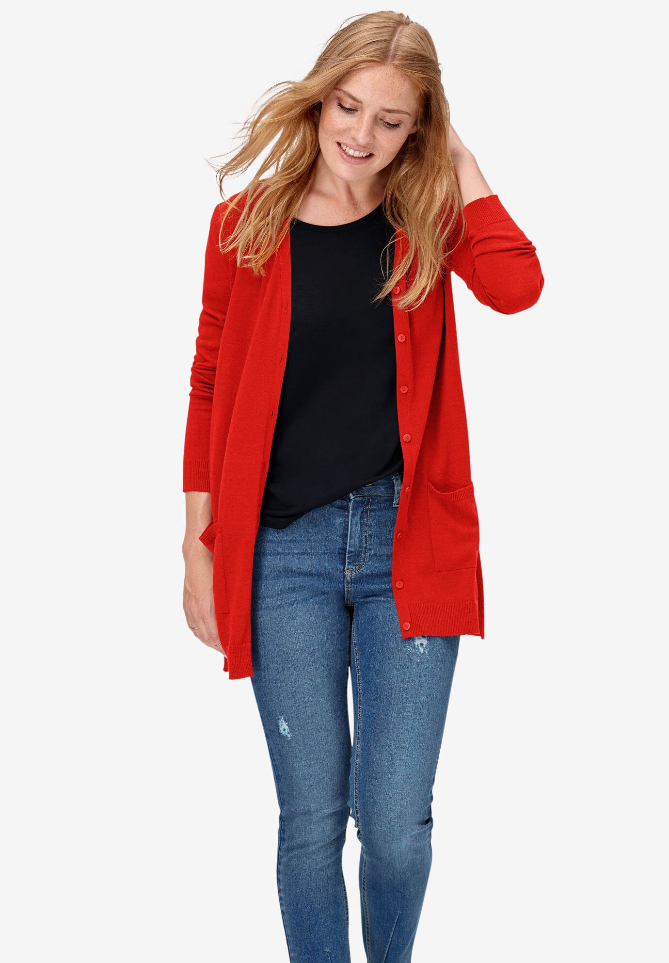 roamans cardigans
