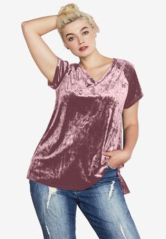 Crushed Velour Tee