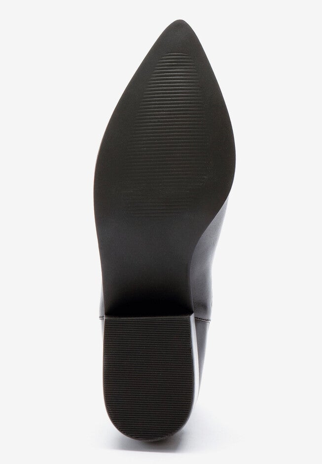 Leather Chelsea Bootie, , alternate image number 2