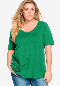 Plus Size Green Tank Top