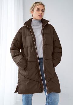 Long Puffer Coat