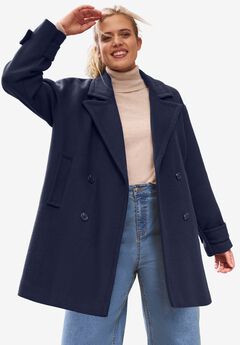 Double Breasted Peacoat