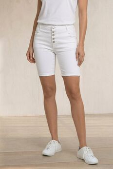 Stretchy Denim Shorts For Women