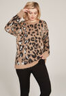 Leopard Print Sweater, , alternate image number null