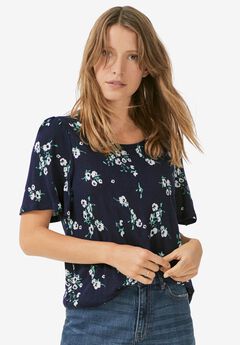 Flutter Sleeve Tee