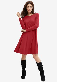 Knit Trapeze Dress