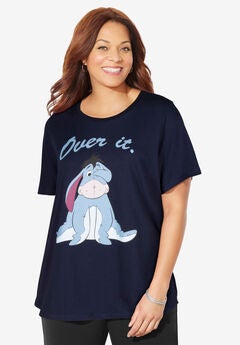 Disney Navy Eeyore Short-Sleeve Tee