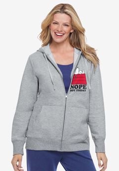 Peanuts Fleece Zip Hoodie