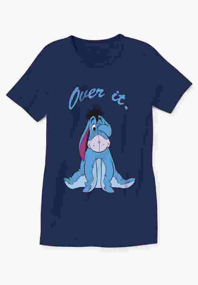 Disney Navy Eeyore Short-Sleeve Tee image number 1