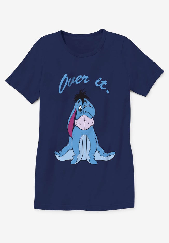 Disney Navy Eeyore Short-Sleeve Tee image number null