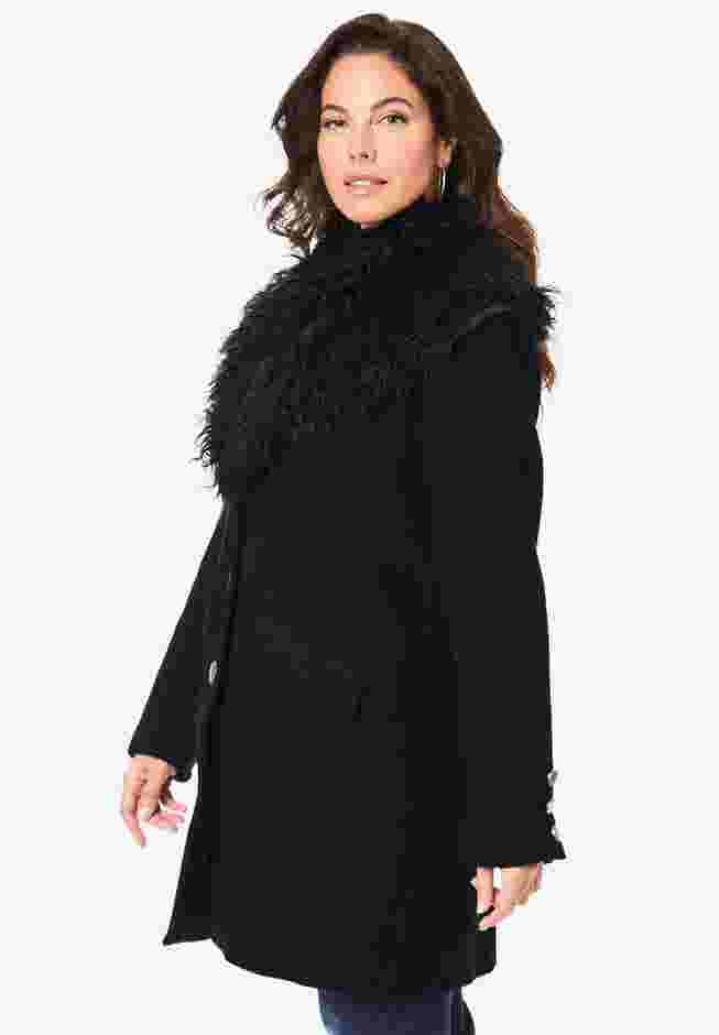 Short Wool Blend Coat image number 2