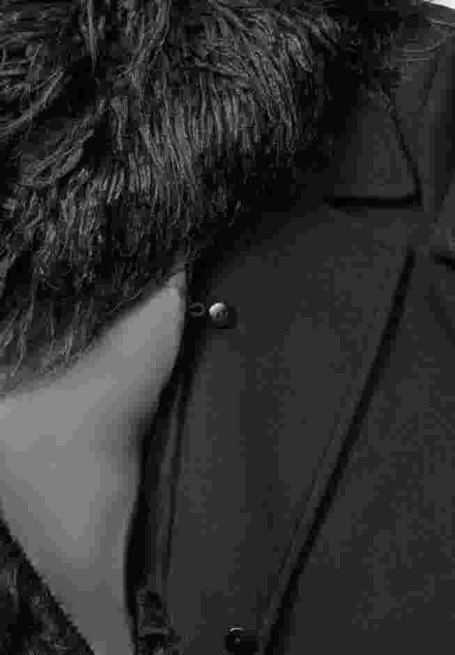 Short Wool Blend Coat image number 3