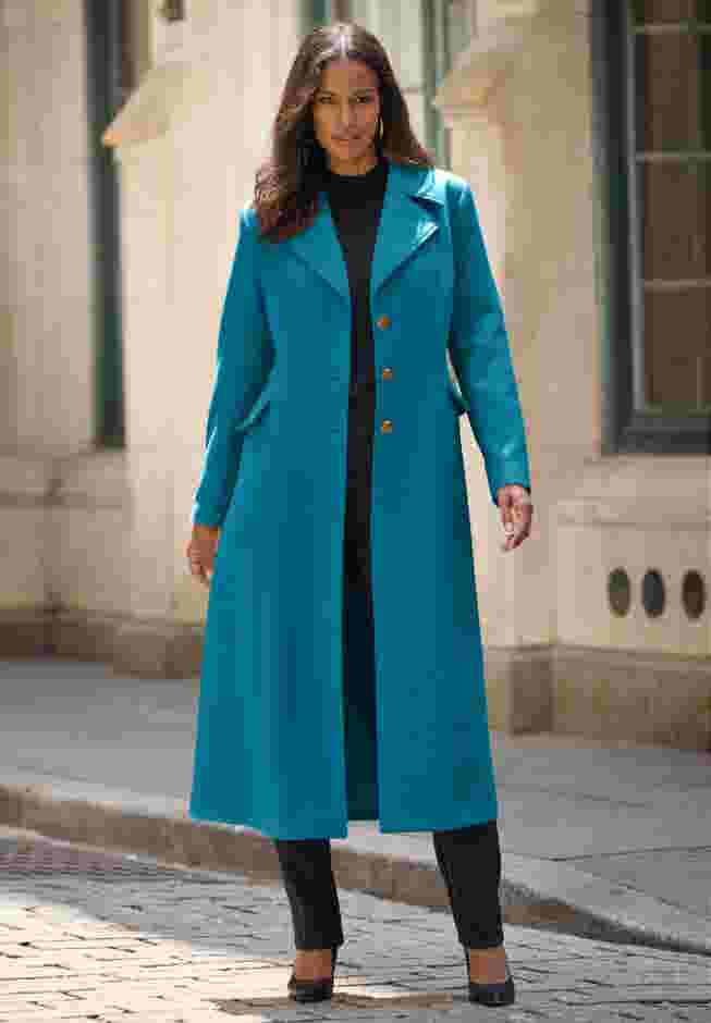 Long Wool Blend Coat image number 0
