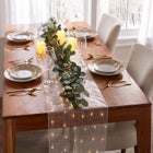 Pre-Lit Eucalyptus Garland image number null