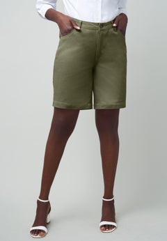 Classic Cotton Denim Shorts
