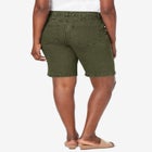 Classic Cotton Denim Shorts image number null