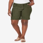 Classic Cotton Denim Shorts image number null