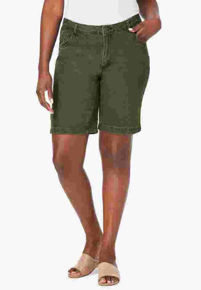 Classic Cotton Denim Shorts image number 0
