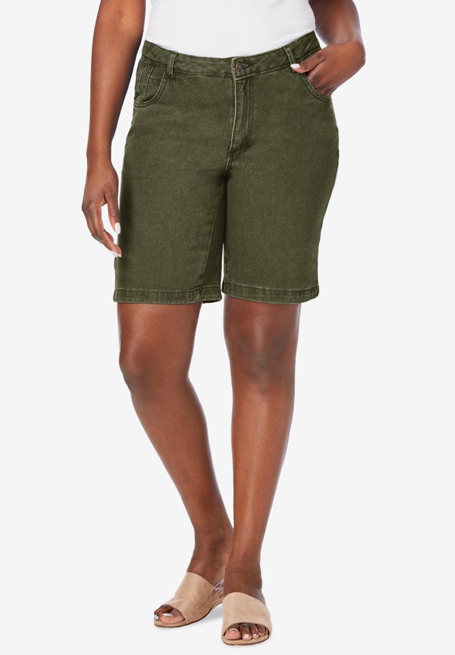 Classic Cotton Denim Shorts image number 0