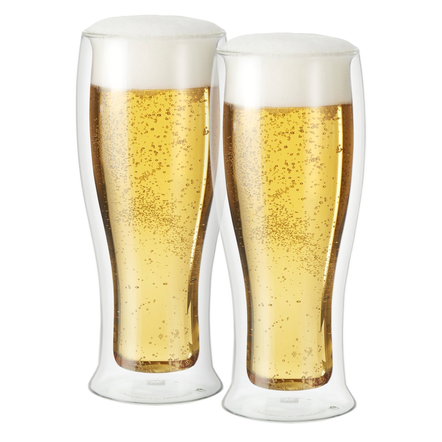 8 oz. Double Wall Beer Glasses, Set of 2 image number 0