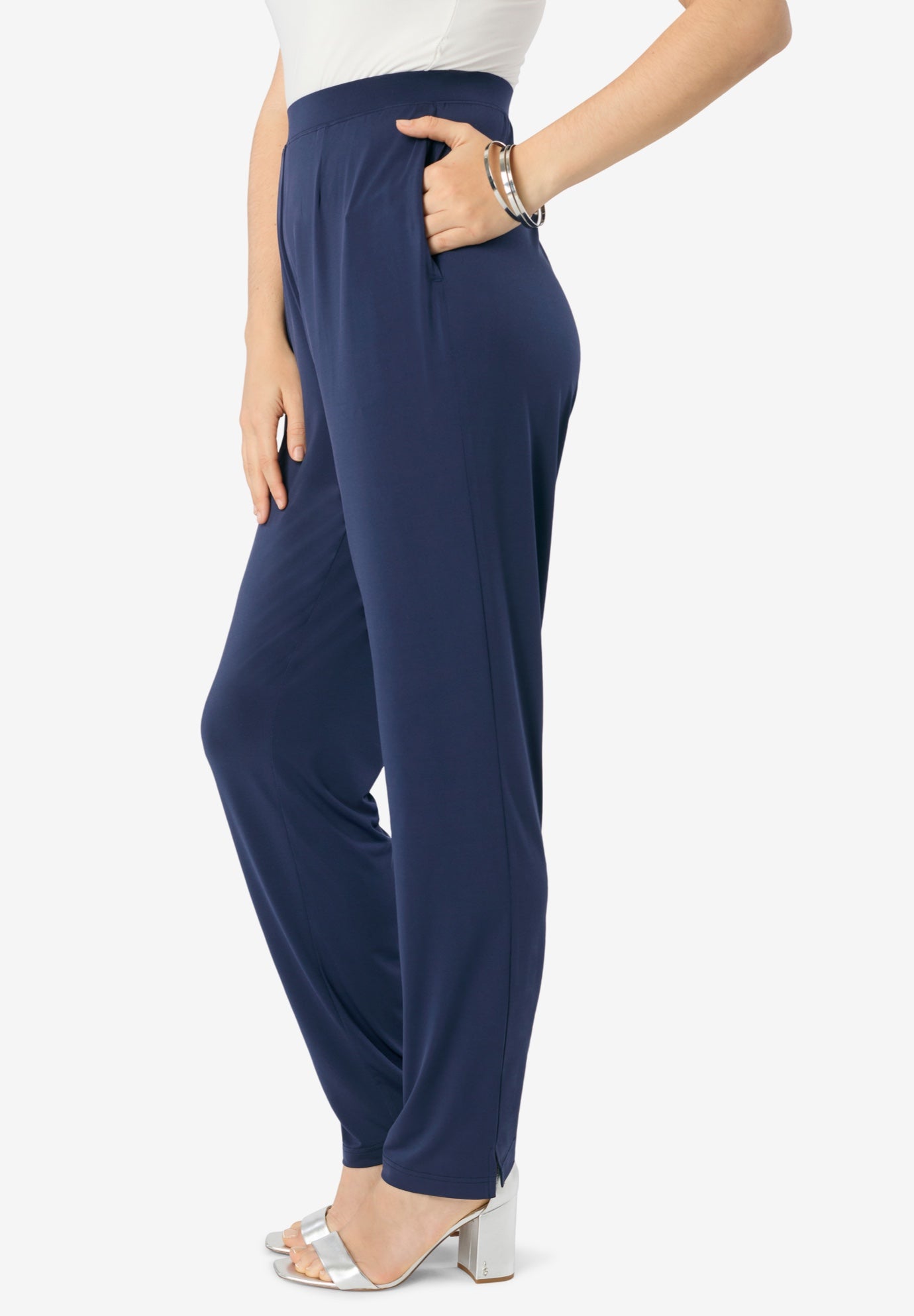 Ultrasmooth® Fabric Straight-Leg Pant image number 2