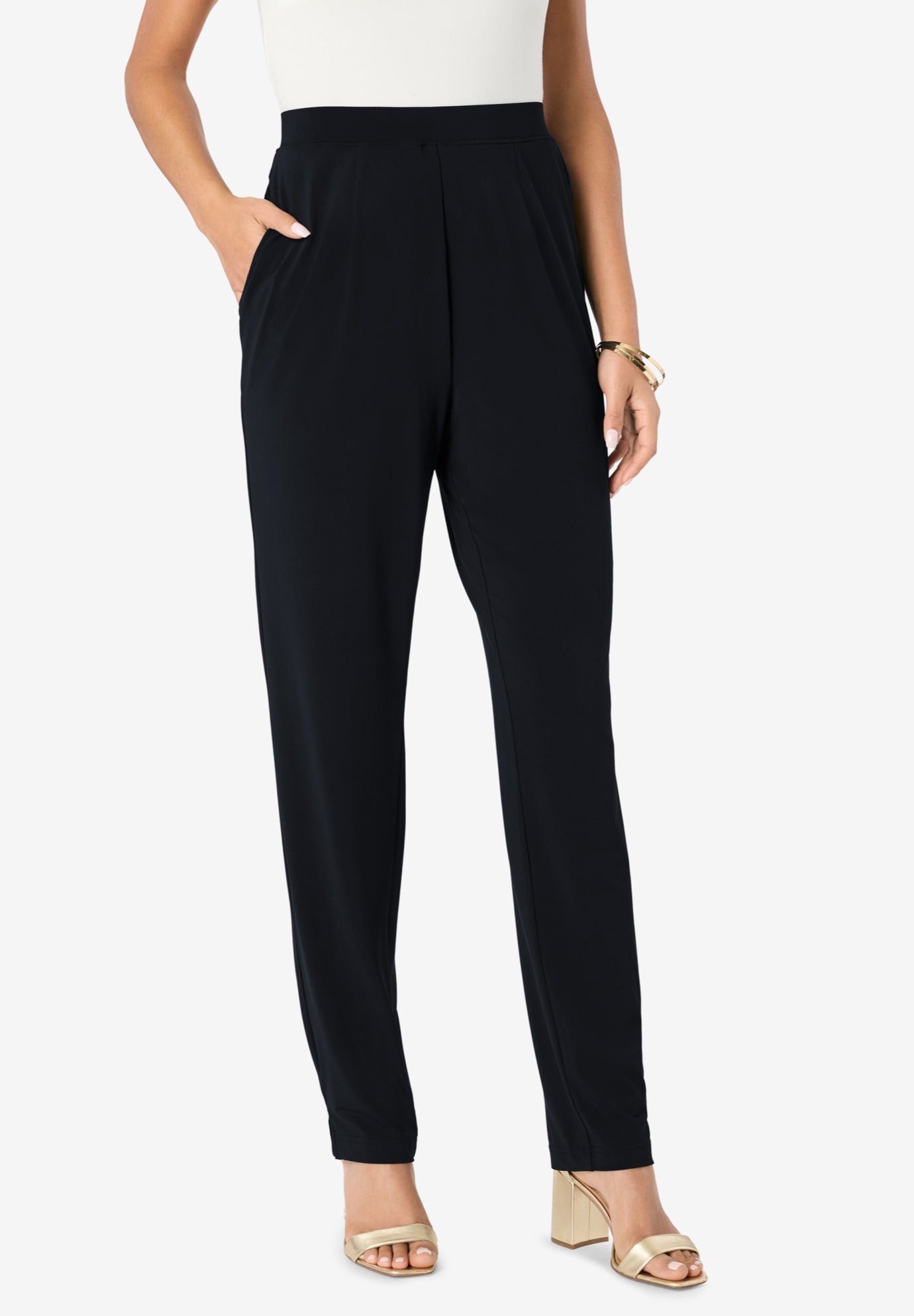 Ultrasmooth® Fabric Straight-Leg Pant image number 3