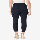 Knit Jean Capri image number null