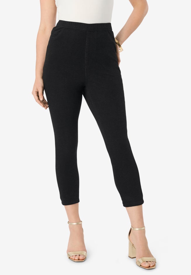 Knit Jean Capri image number 0