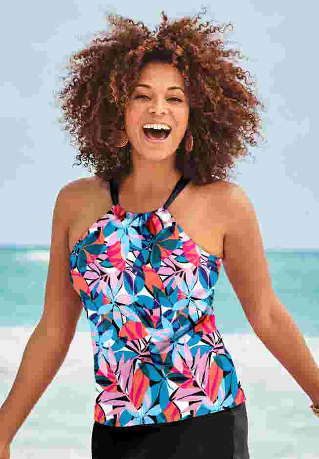 High Neck Tankini Top image number 0