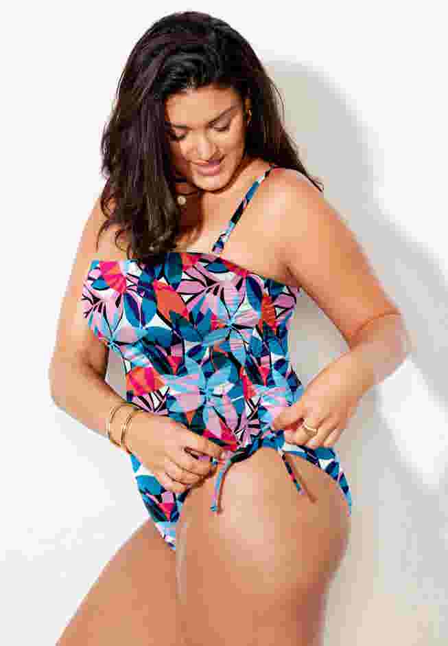 Essential Bandeau Adjustable One Piece image number 3