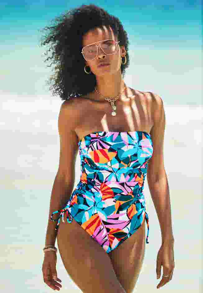 Essential Bandeau Adjustable One Piece image number 0