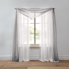 BH Studio Sheer Voile Scarf Valance image number null