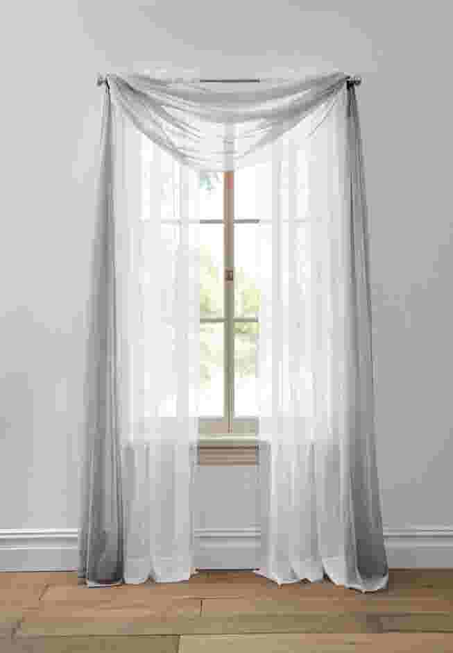 BH Studio Sheer Voile Scarf Valance image number 0