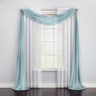 BH Studio Sheer Voile Scarf Valance image number null