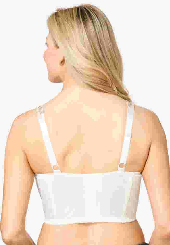 Amoureuse® Longline Embroidered Bra image number 1