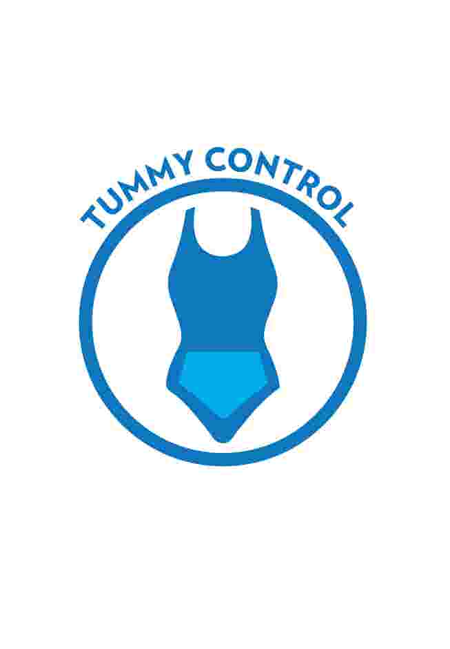 A-Line Swim Skirt with Built-In Tummy Control Brief image number 3